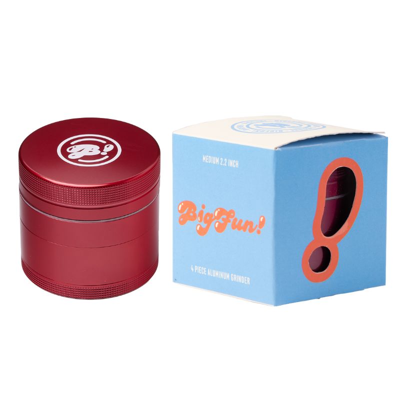 BIGFUN! 2.2" Premium 4-Piece Metal Grinders