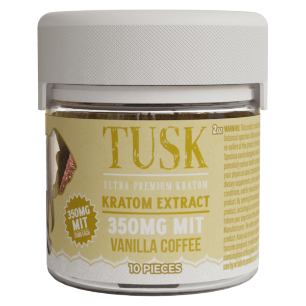 Tusk Kratom Extract Gummies 350MG Single Bottle