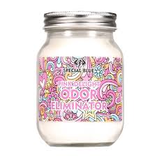 Special Blue Odor Eliminating Candles