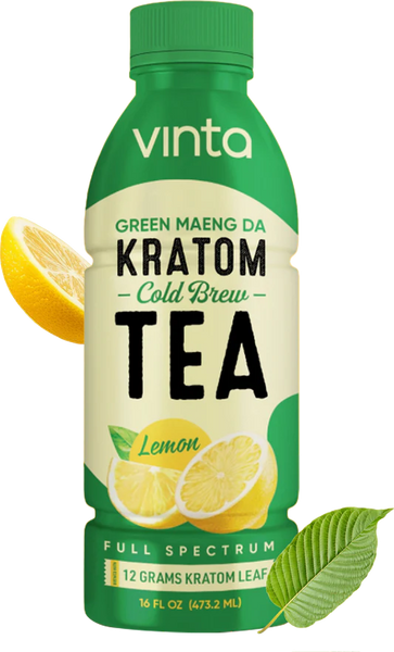 Vinta Cold Brewed Kratom Leaf Powder Teas