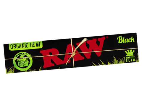 Raw Black Organic Rolling Papers