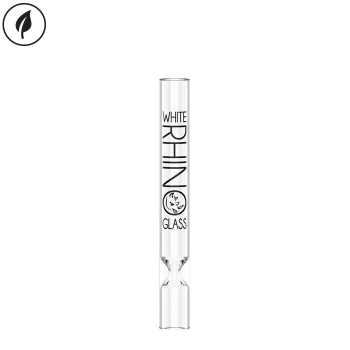 White Rhino Glass Chillum