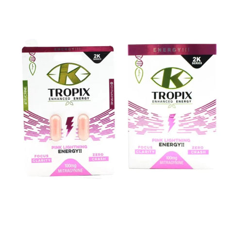 K Tropix Pink Lightning Energy Capsules